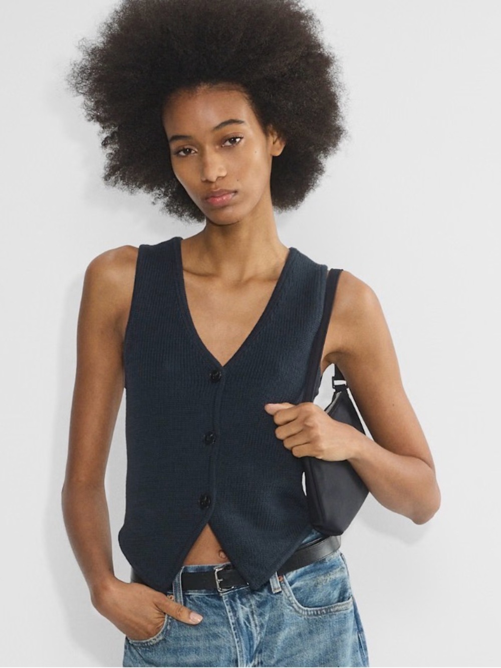 Aritzia Wilfred signet vest